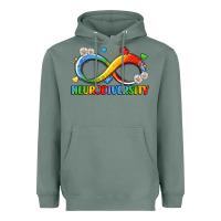 Sage neurodiversity Heavyweight Hoodie - LillyAllenDesigns