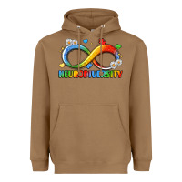 Toasted Coconut neurodiversity Heavyweight Hoodie - LillyAllenDesigns
