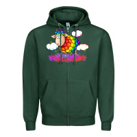 Rainbow Sheep Pride Zipper Hoodie | Teevron