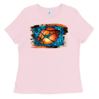 Bubblegum Pink Basketball Lips Ladies Tee - Jasminsmagicworld