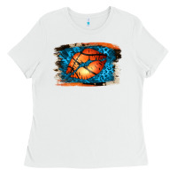 White Basketball Lips Ladies Tee - Jasminsmagicworld