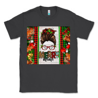 Smoke Christmas merry mama messy bun Classic Tee - Jasminsmagicworld