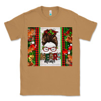 Toasted Coconut Christmas merry mama messy bun Classic Tee - Jasminsmagicworld