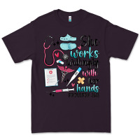 She Works Willingly With Her Hands Premium Tee | Teevron