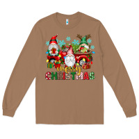 Toasted Coconut merry christmas gnome truck Long Sleeve Tee - texasbilliewilder