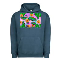 Pigment Midnight Navy Chameleon Urban Hoodie - Artiststas