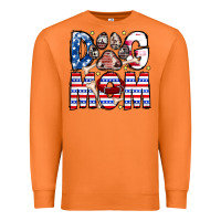 Carrot American Dog Mom Premium Sweatshirt - CowhideDigitalArt