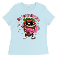 Baby Blue so berry buojee Ladies Tee - MaliasSmallBusiness