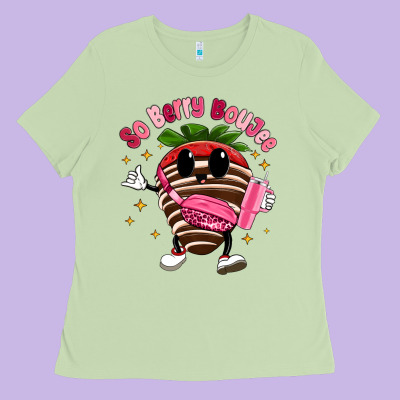 So Berry Buojee Ladies Tee Designed By Maliassmallbusiness
