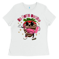 White so berry buojee Ladies Tee - MaliasSmallBusiness