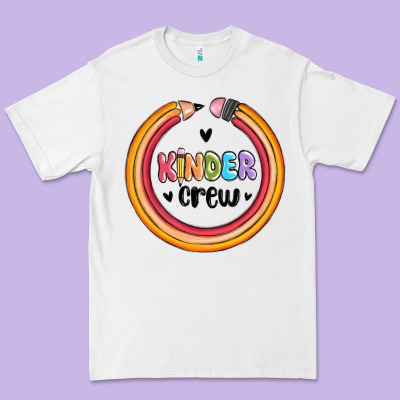 Kinder Crew Premium Tee Designed By Maliassmallbusiness