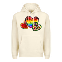 Sandshell Pride hearts Premium Hoodie - FaDigitalArtStudio