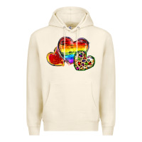 Tofu Pride hearts Premium Hoodie - FaDigitalArtStudio