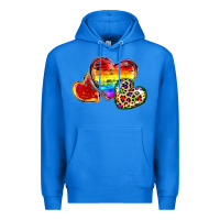True Royal Pride hearts Premium Hoodie - FaDigitalArtStudio
