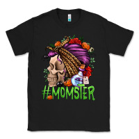 Black momster halloween momlife Classic Tee - Jasminsmagicworld