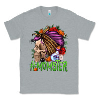 Heather Grey momster halloween momlife Classic Tee - Jasminsmagicworld