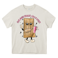 Cream out here lookin like a snack Heavy Core Tee - MaliasSmallBusiness