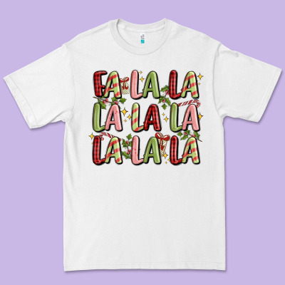 Fa La La La La La La La La Premium Tee Designed By Maliassmallbusiness
