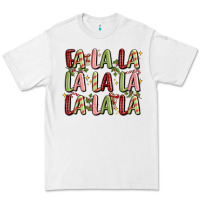 White fa la la la la la la la la Premium Tee - MaliasSmallBusiness
