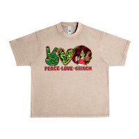 French Oak Peace Love Grinch Urban Heavy Tee - Bettercallsaul