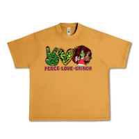 Peanut Butter Peace Love Grinch Urban Heavy Tee - Bettercallsaul
