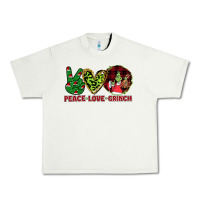 Pistachio Peace Love Grinch Urban Heavy Tee - Bettercallsaul