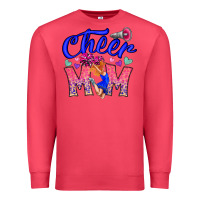 Cardinal Cheer Mom Premium Sweatshirt - CowhideDigitalArt