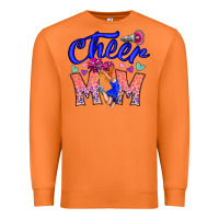 Carrot Cheer Mom Premium Sweatshirt - CowhideDigitalArt