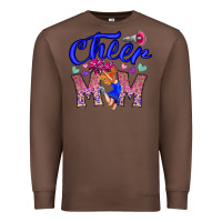 Chestnut Cheer Mom Premium Sweatshirt - CowhideDigitalArt