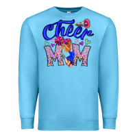 Ocean Blue Cheer Mom Premium Sweatshirt - CowhideDigitalArt