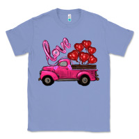 Colony Blue valentines day turck with balloons Classic Tee - RanaPortraitStore
