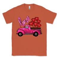 Copper valentines day turck with balloons Classic Tee - RanaPortraitStore