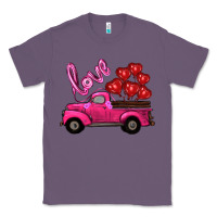 Lavender valentines day turck with balloons Classic Tee - RanaPortraitStore
