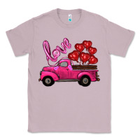 Lilac valentines day turck with balloons Classic Tee - RanaPortraitStore