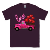 Plum valentines day turck with balloons Classic Tee - RanaPortraitStore