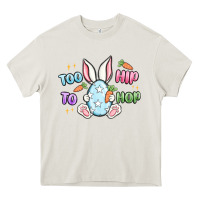 Cream too hip to hop easter Heavy Core Tee - MaliasSmallBusiness
