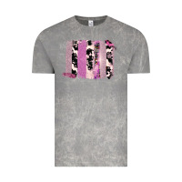 Cloud Rock Purple Glitter Cowhide Pattern Brushstrokes Vintage Tee - Bettercallsaul