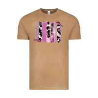 Vintage Camel Purple Glitter Cowhide Pattern Brushstrokes Vintage Tee - Bettercallsaul