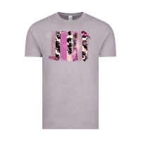 Vintage Zinc Purple Glitter Cowhide Pattern Brushstrokes Vintage Tee - Bettercallsaul