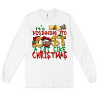 White It's beginning to cost a lot like Christmas Long Sleeve Tee - NancyCooperArtShop