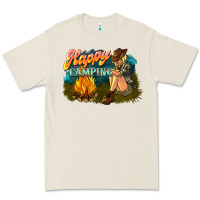 Bone happy camping Premium Tee - NancyCooperArtShop