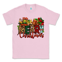 Bubblegum Pink merry Christmas Classic Tee - Jasminsmagicworld