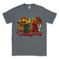 Charcoal Heather merry Christmas Classic Tee - Jasminsmagicworld