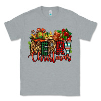 Heather Grey merry Christmas Classic Tee - Jasminsmagicworld