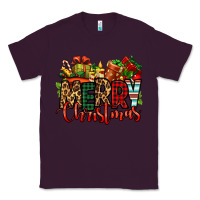 Plum merry Christmas Classic Tee - Jasminsmagicworld