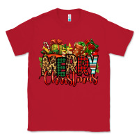 Red merry Christmas Classic Tee - Jasminsmagicworld