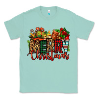 Seafoam merry Christmas Classic Tee - Jasminsmagicworld
