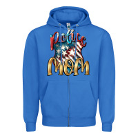 True Royal Police Mom Zipper Hoodie - FaDigitalArtStudio