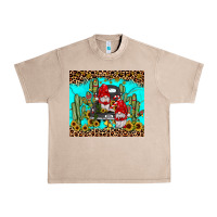 French Oak truck gnome cactus Urban Heavy Tee - JahusDesignShop