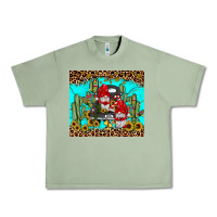 Oil Green truck gnome cactus Urban Heavy Tee - JahusDesignShop